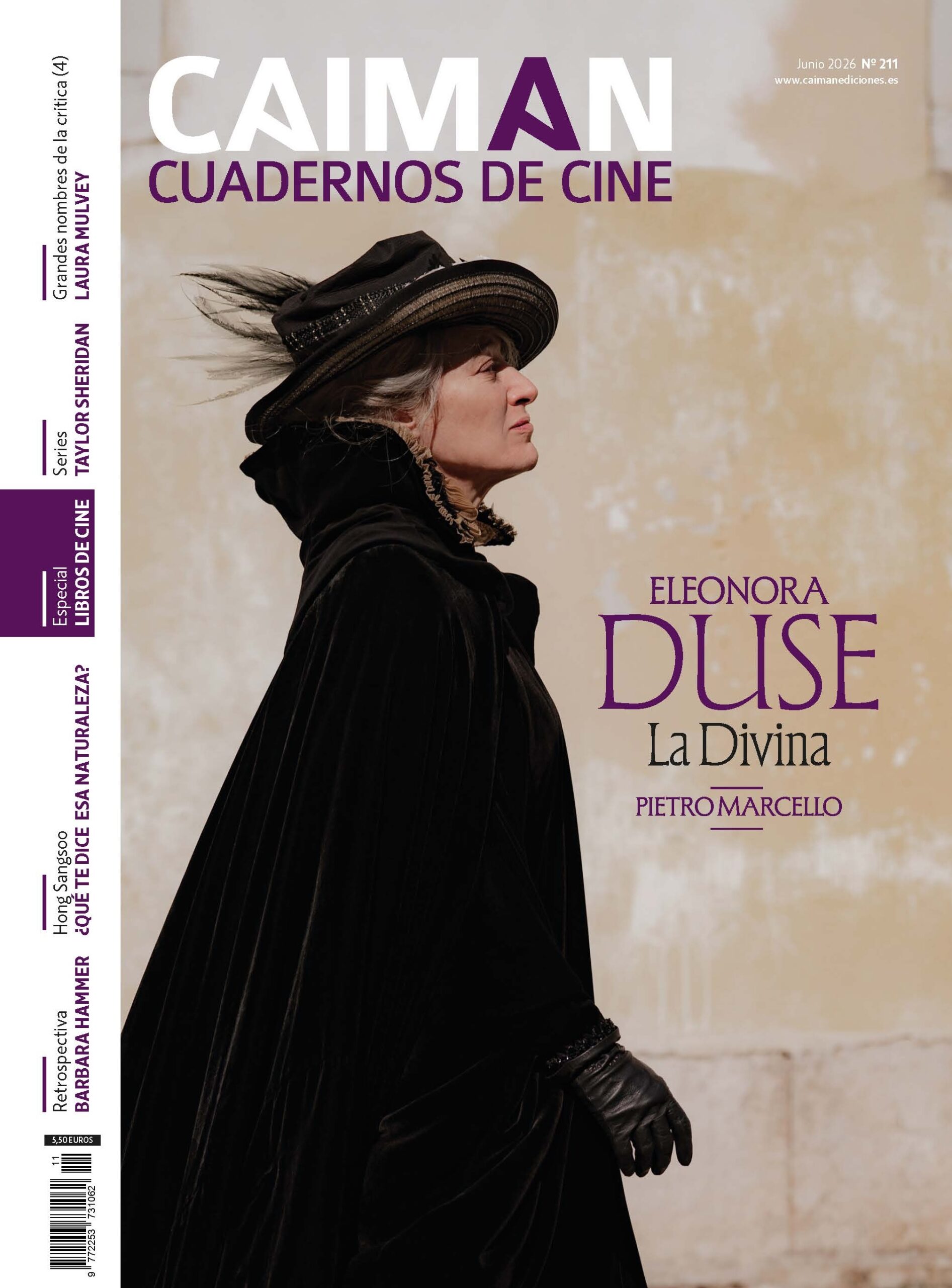 CAIMAN CUADERNOS DE CINE magazine cover