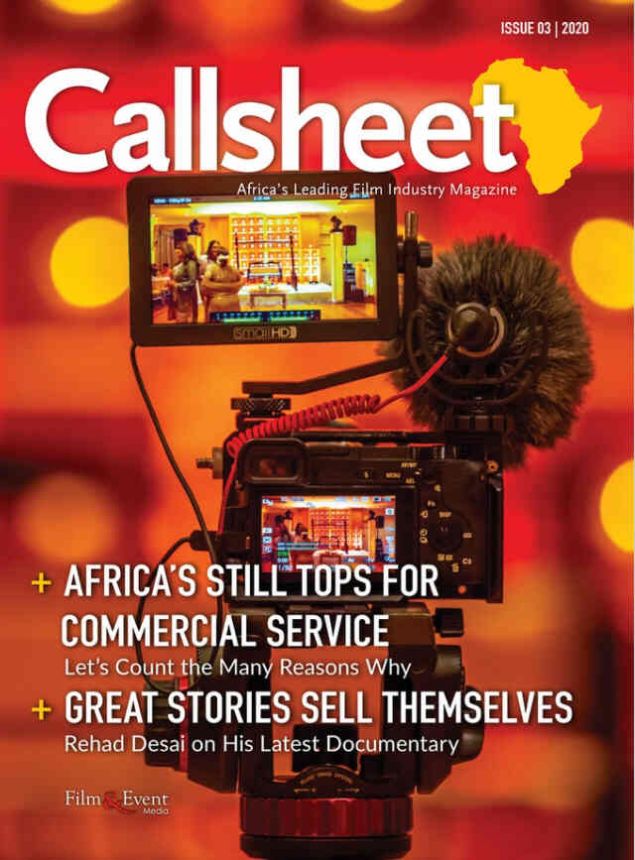 CALLSHEET magazine cover Issue 3   2020