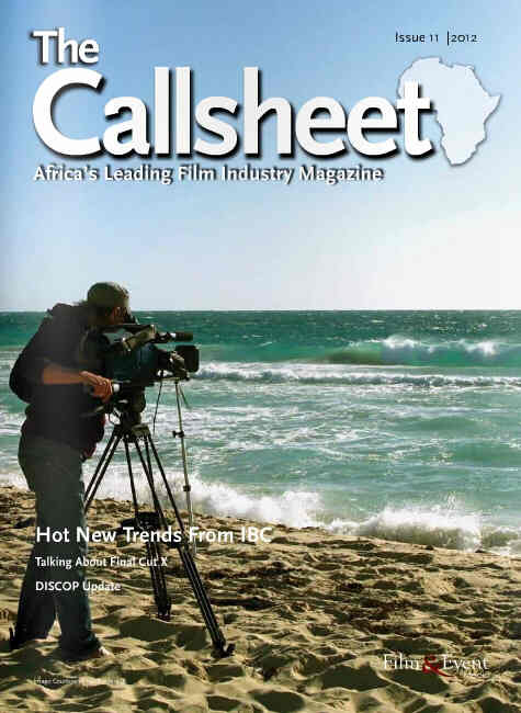 CALLSHEET magazine cover Issue 11  2012