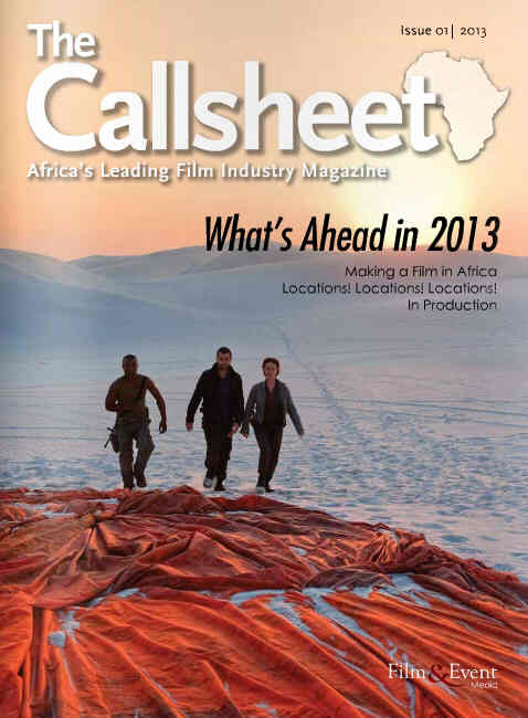 CALLSHEET magazine cover Issue 1  2013