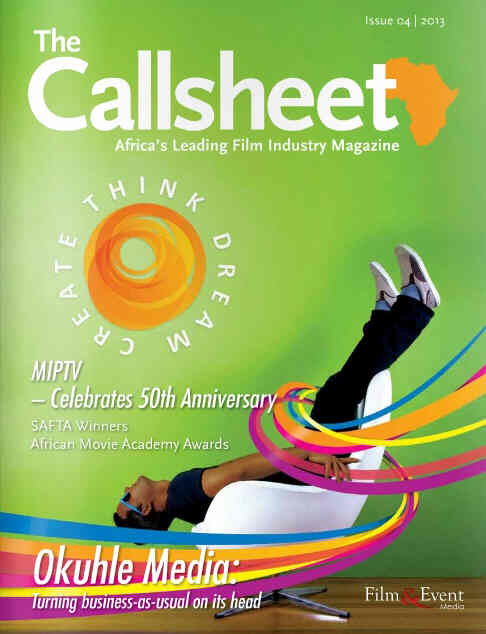 CALLSHEET magazine cover Issue 4  2013