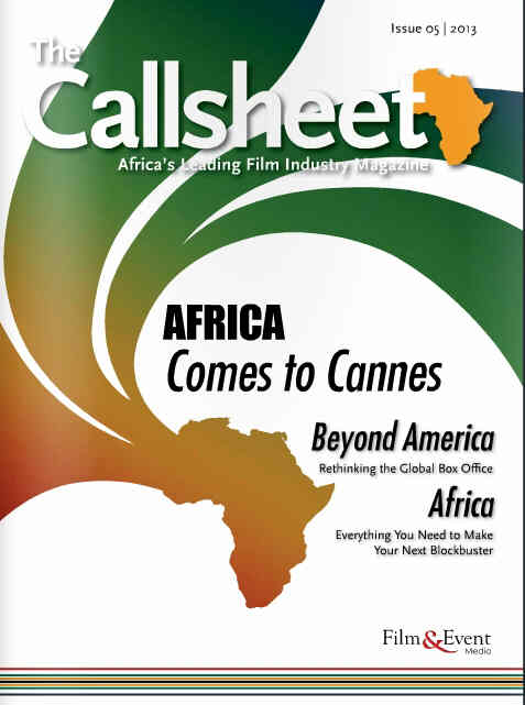 CALLSHEET magazine cover Issue 5  2013