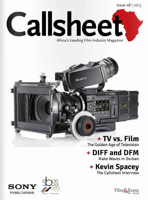 CALLSHEET magazine cover Issue 8  2013