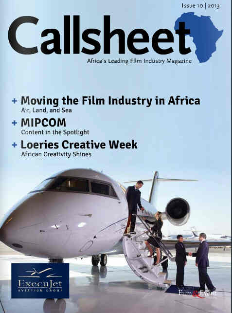 CALLSHEET magazine cover Issue 10  2013