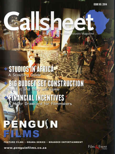 CALLSHEET magazine cover Issue 5  2014
