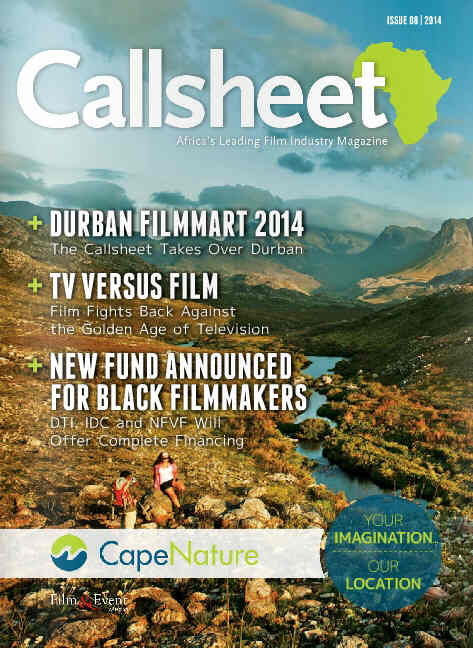 CALLSHEET magazine cover Issue 8  2014