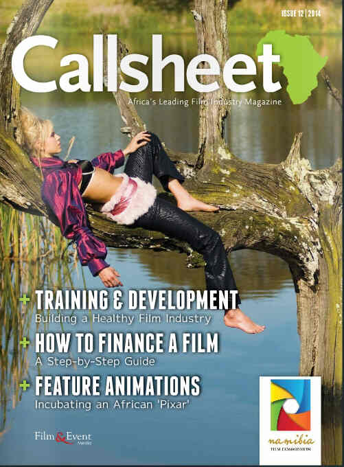 CALLSHEET magazine cover Issue 12  2014