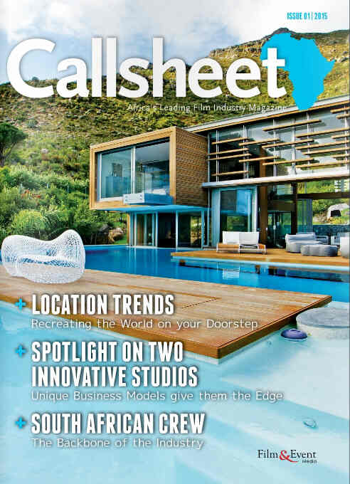 CALLSHEET magazine cover Issue 1  2015