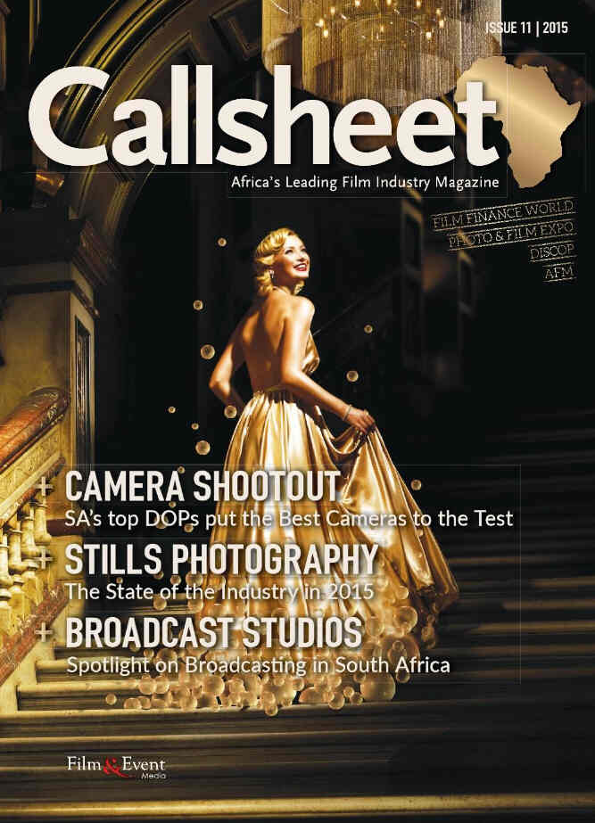 CALLSHEET magazine cover Issue 11  2015