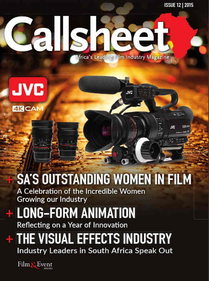 CALLSHEET magazine cover Issue 12  2015