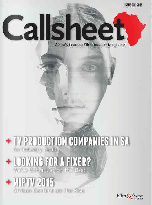 CALLSHEET magazine cover Issue 3  2015