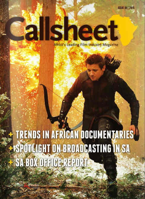 CALLSHEET magazine cover Issue 4  2015