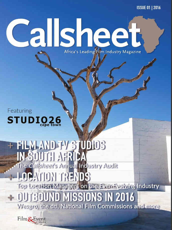 CALLSHEET magazine cover Issue 1 January 2016