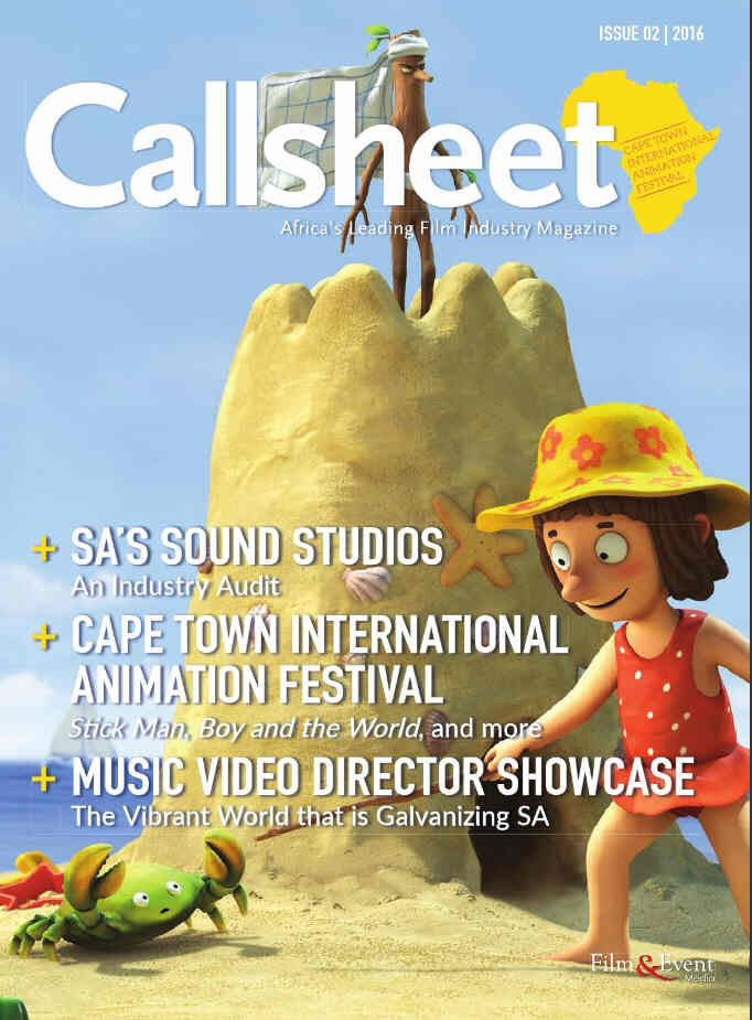 CALLSHEET magazine cover Issue 2 February 2016