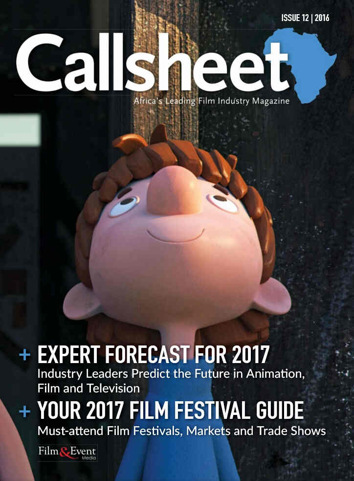 CALLSHEET magazine cover Issue 12  2016
