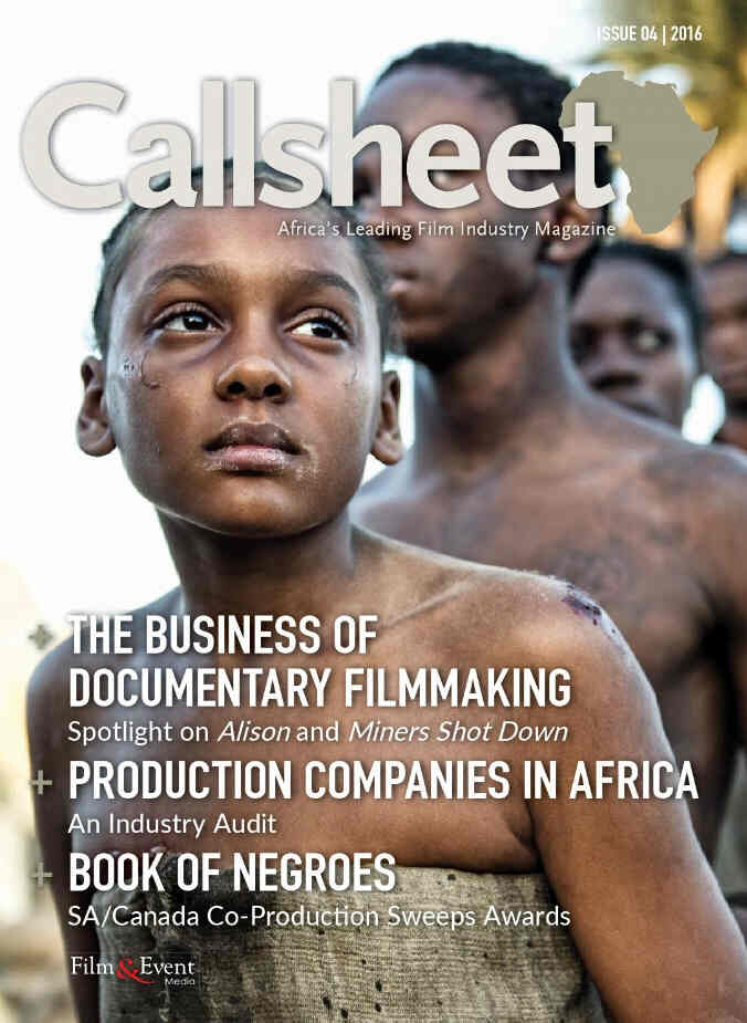 CALLSHEET magazine cover Issue 4  2016