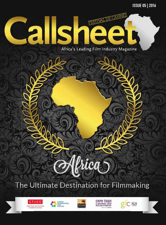 CALLSHEET magazine cover Issue 5  2016