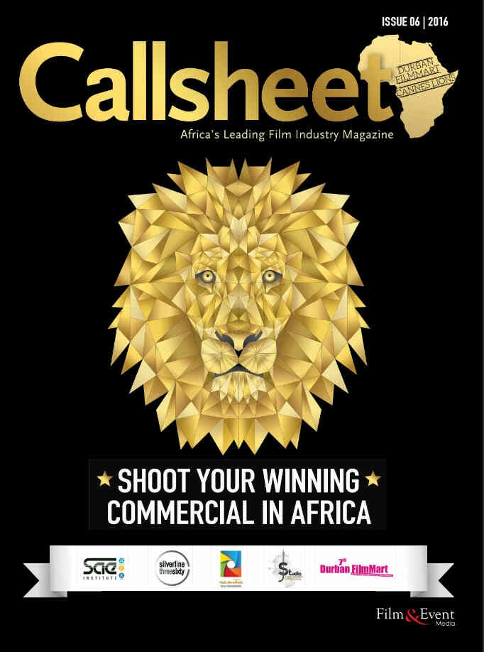 CALLSHEET magazine cover Issue 6  2016