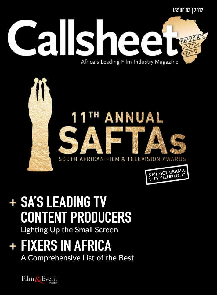 CALLSHEET magazine cover March 2017