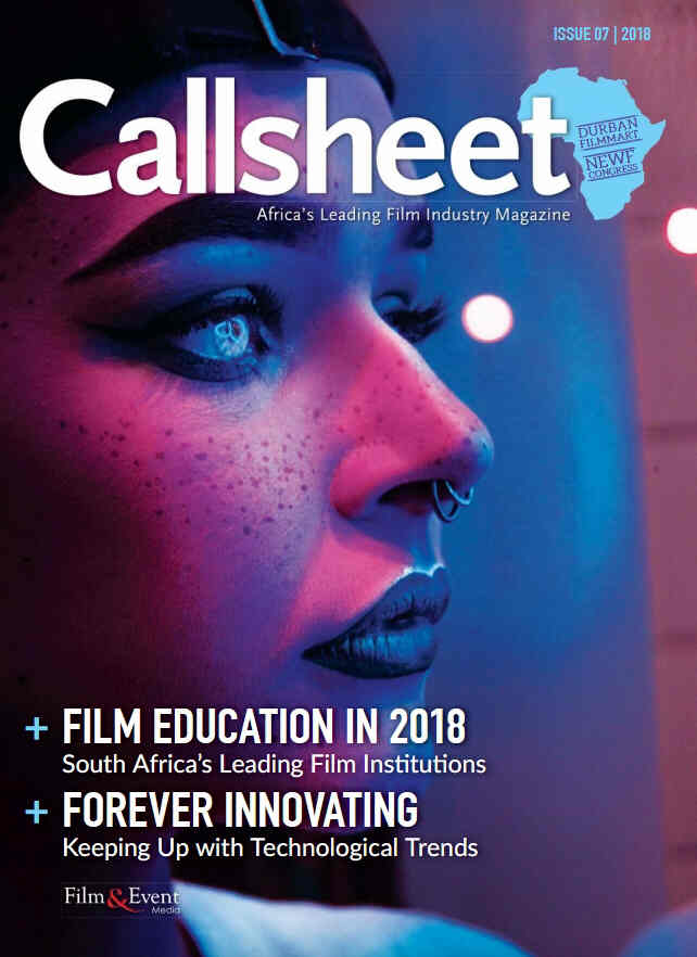 CALLSHEET magazine cover  July 2018