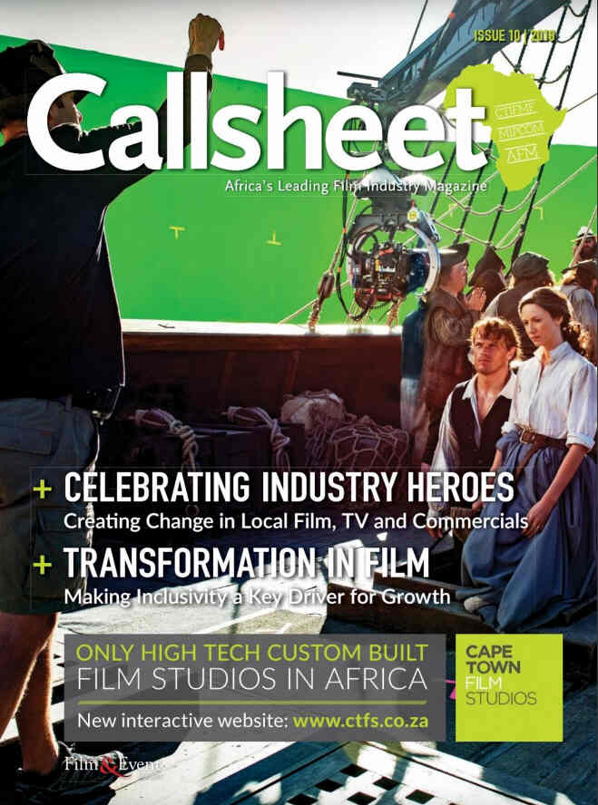 CALLSHEET magazine cover  October 2018