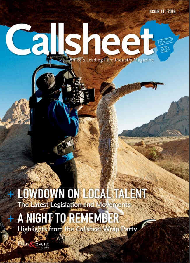 CALLSHEET magazine cover  November 2018