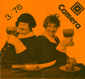 CAMERA (De) magazine side cover Issue 3  1976