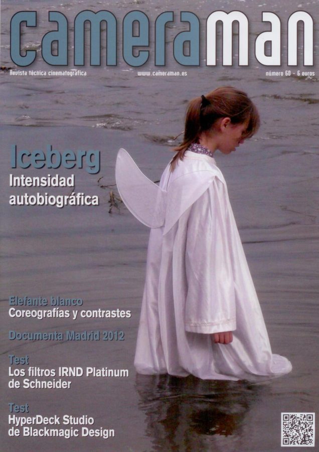 CAMERAMAN magazine side cover Issue 60  2012