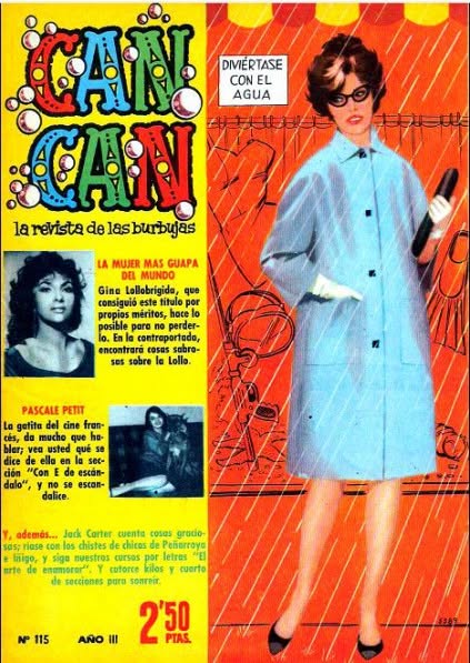 CAN CAN magazine side cover Issue 115  April 1960