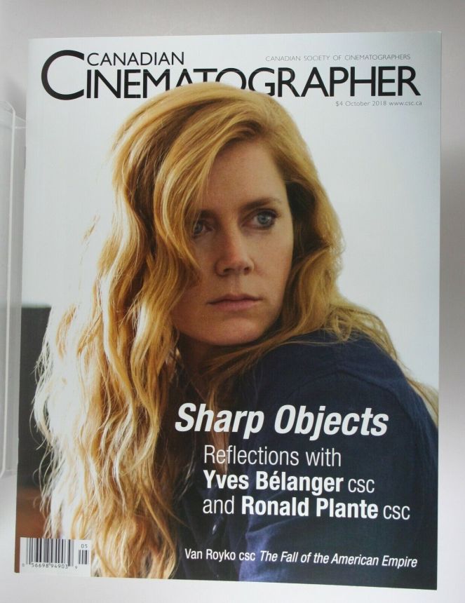 CANADIAN CINEMATOGRAPHER magazine cover  October 2018
