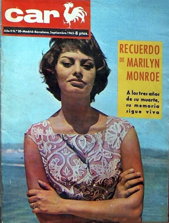 CAR (CADENA AZUL DE RADIODIFUSION) magazine side cover Issue 20  September 1965