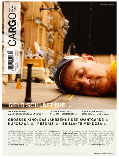 CARGO magazine side cover Issue 5 March 2010