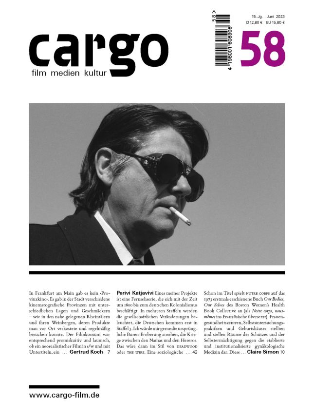 CARGO magazine side cover Issue 58  June 2023