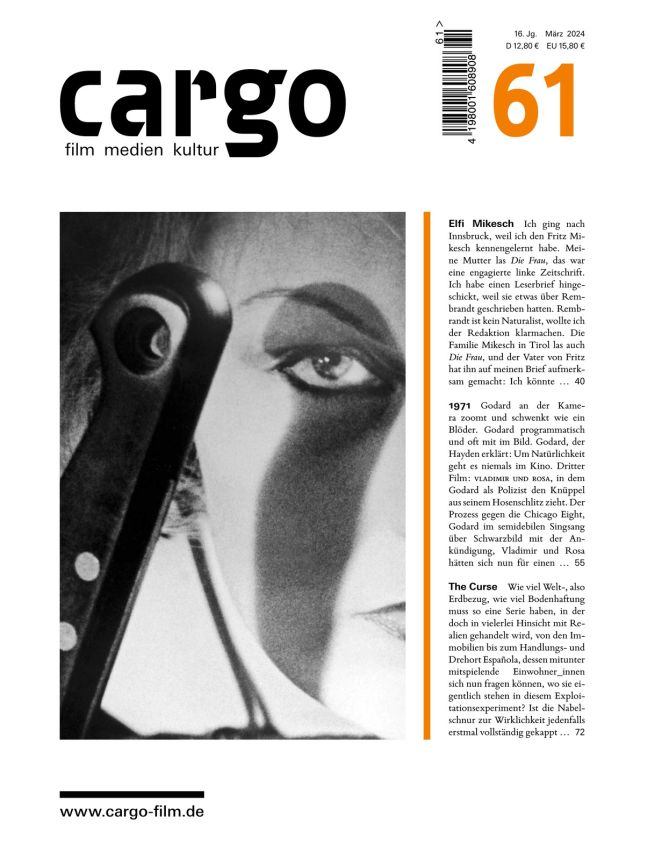 CARGO magazine side cover Issue 61  March 2024