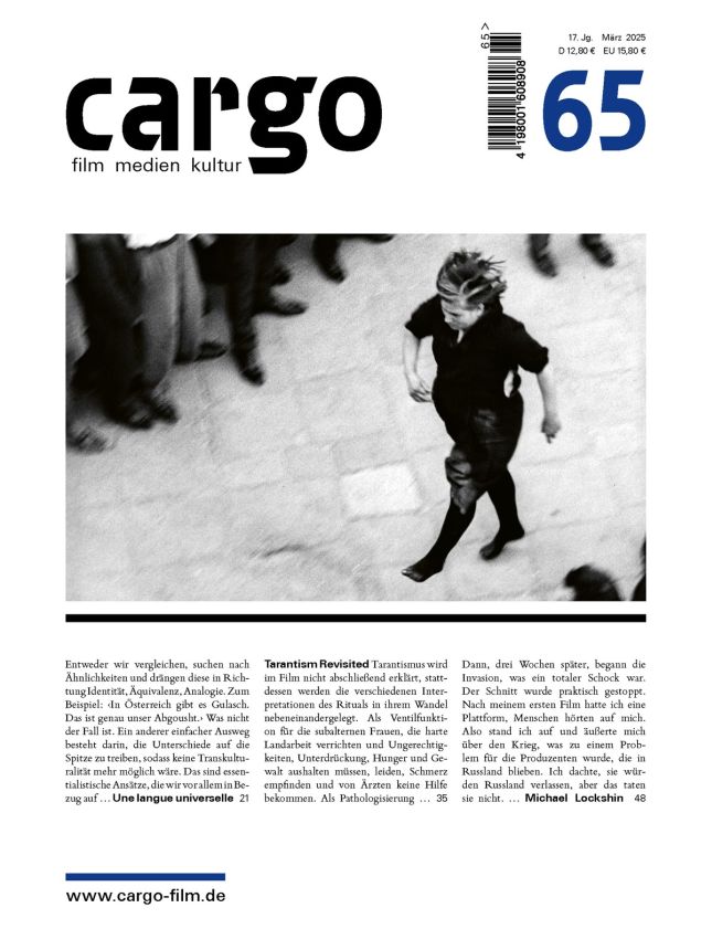 CARGO magazine side cover Issue 65  March 2025