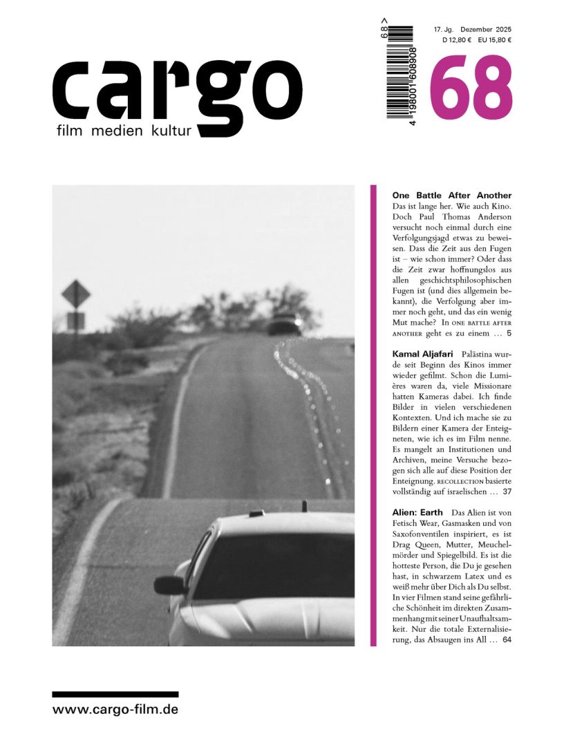 CARGO magazine side cover Issue 68  December 2025