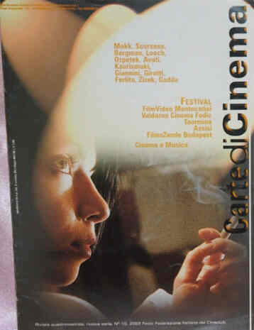 CARTE DI CINEMA magazine cover Issue 10  2003
