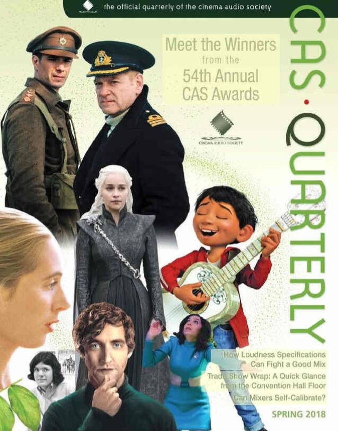 CAS.QUARTERLY magazine cover Spring 2018