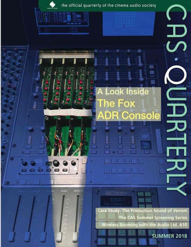 CAS.QUARTERLY magazine cover Summer 2018