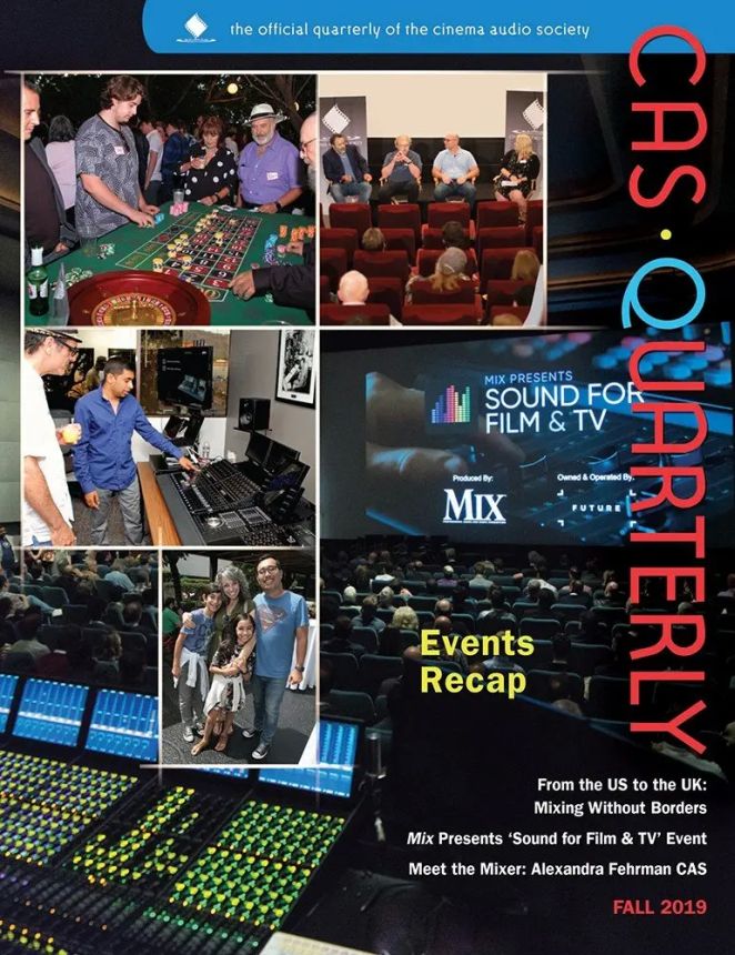 CAS.QUARTERLY magazine cover Fall 2019