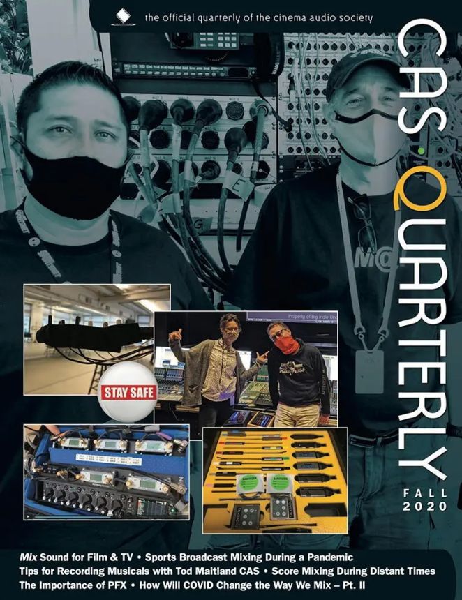 CAS.QUARTERLY magazine cover Fall 2020