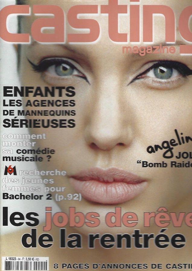CASTING MAGAZINE magazine side cover Issue 94  September-October 2003