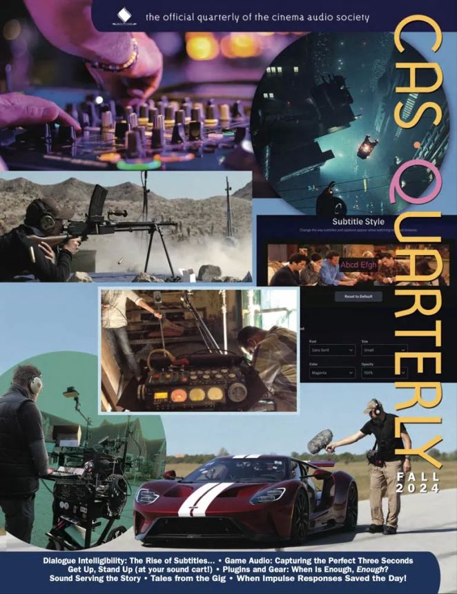 CAS.QUARTERLY magazine cover Fall 2024