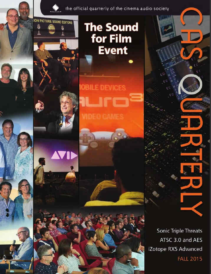 CAS.QUARTERLY magazine cover Fall 2015