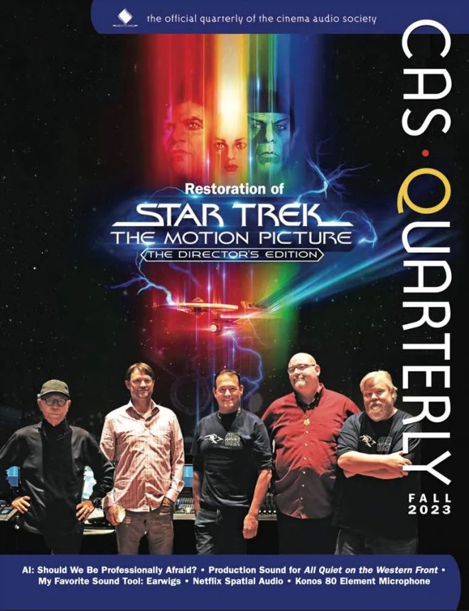 CAS.QUARTERLY magazine cover Fall 2023