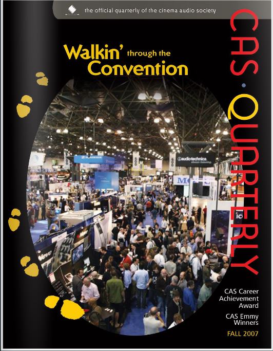 CAS.QUARTERLY magazine cover Fall 2007