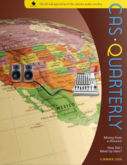 CAS.QUARTERLY magazine cover Summer 2009