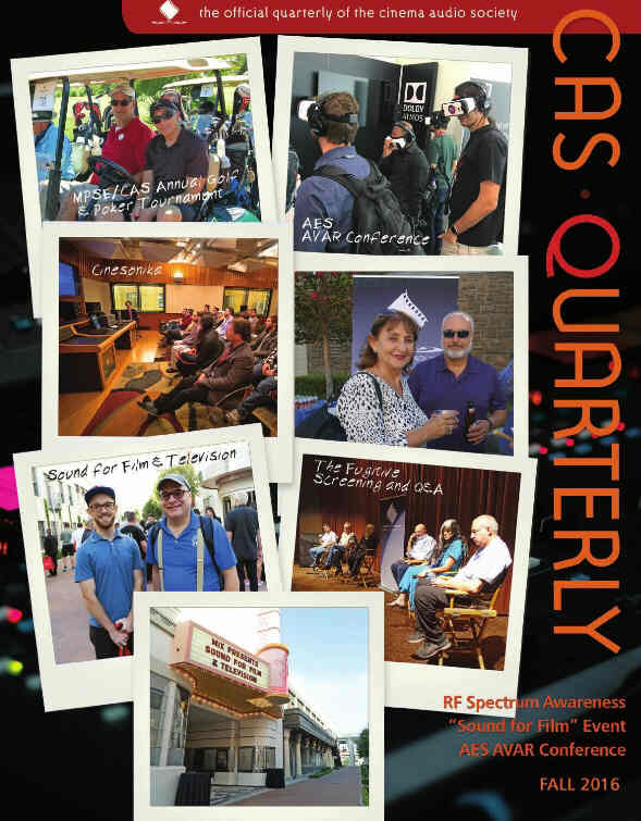 CAS.QUARTERLY magazine cover Fall 2016