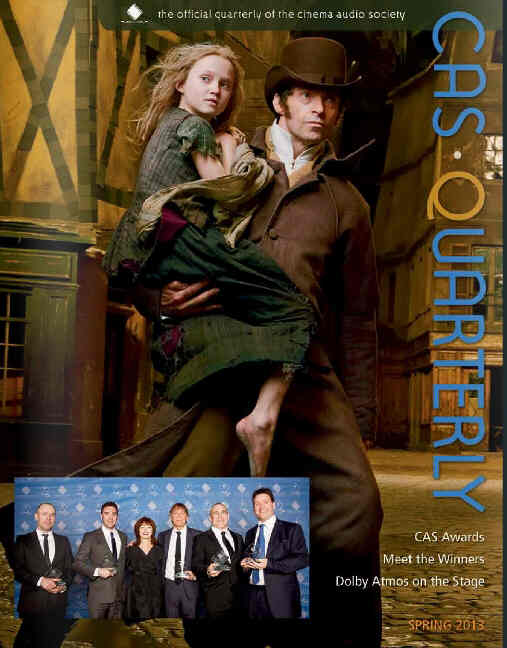 CAS.QUARTERLY magazine cover Spring 2013
