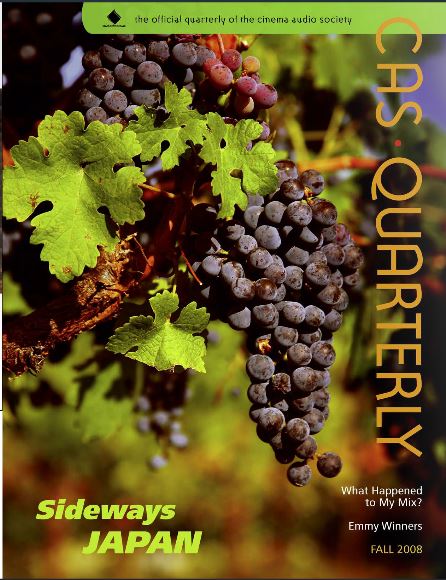 CAS.QUARTERLY magazine cover Fall 2008
